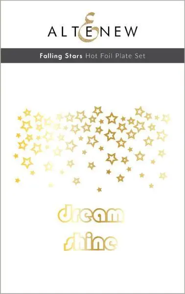 Falling Stars - Hot Foil Plate 1