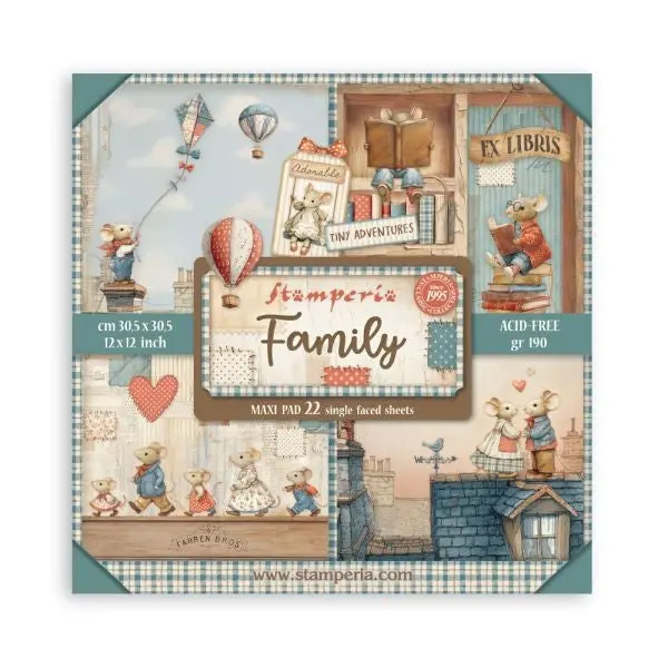 Family - 12X12 Maxi Collection Pack 1