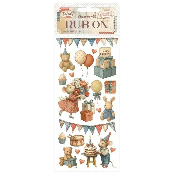 Family - Rub Ons - Party 1