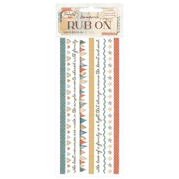 Family - Rub Ons - Stripes 1