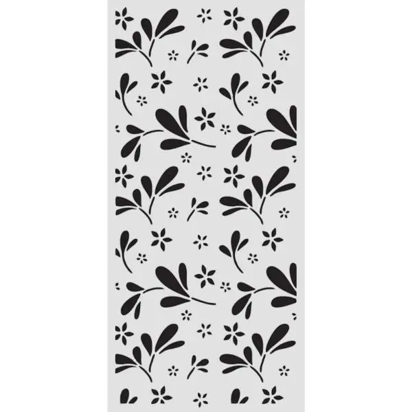 Family - Stencil - Big Flower Pattern 1