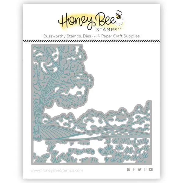 Farmhouse Fields Scene Builder Cover Plate - Dies 1