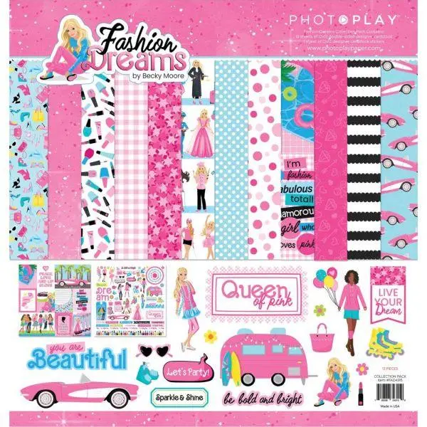 Fashion Dreams - 12X12 Collection Pack 1