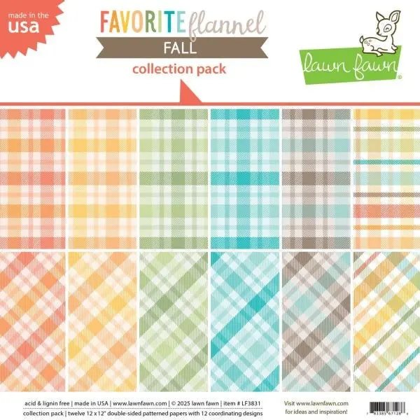 Favorite Flannel Fall - 12X12 Collection Pack 1