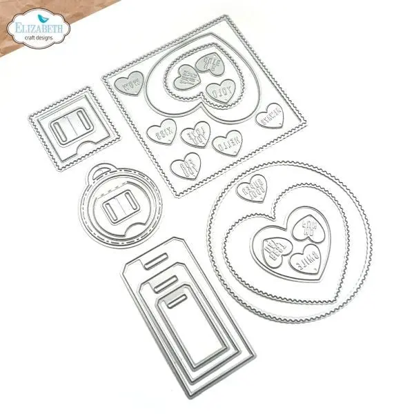 Favorite Humans Collection - Dies - Pocket Page Fillers 2 - Full Size Postage Stamps 1