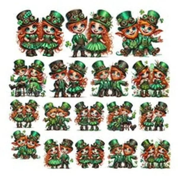 Feelin Lucky - Ephemera - Characters 1