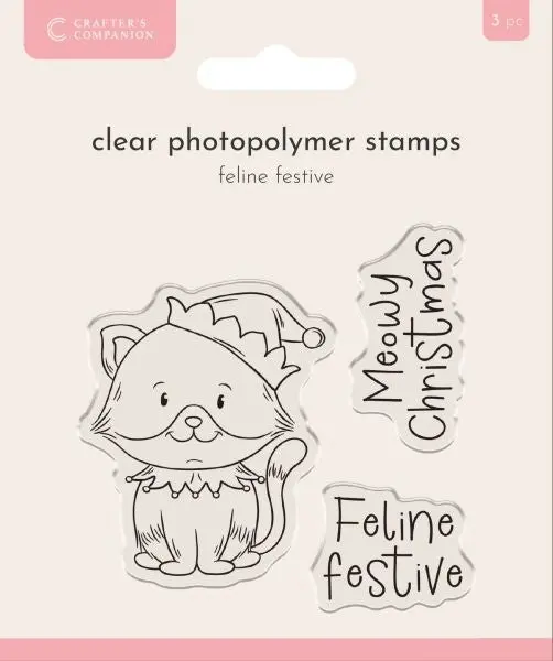 Feline Festive - Clear Stamps 1
