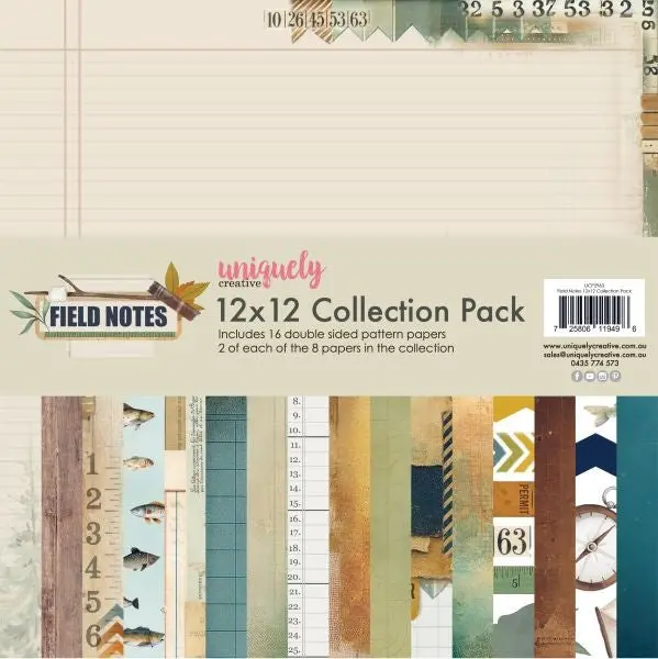 Field Notes - 12X12 Collection Pack 1