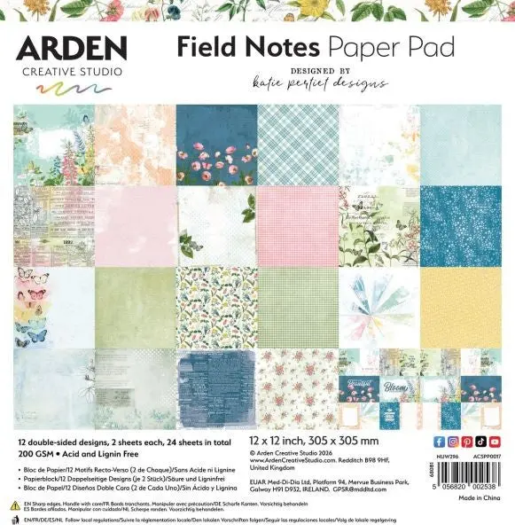 Field Notes - 12X12 Collection Pack 1