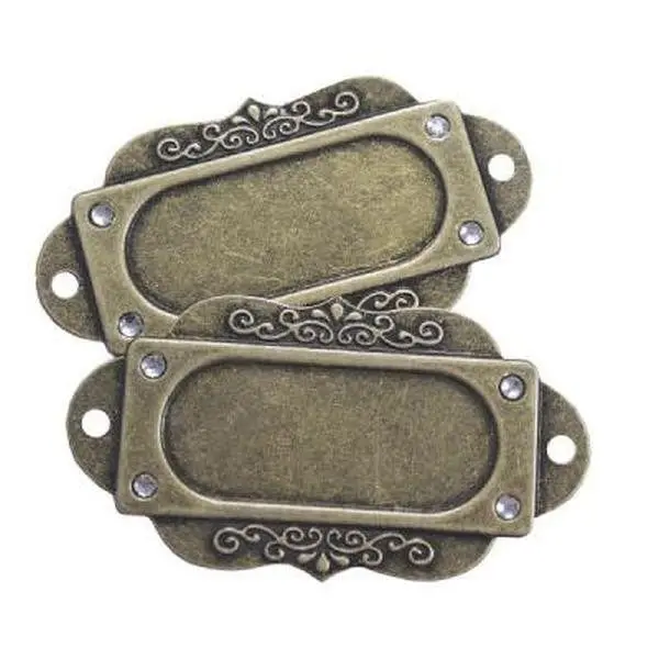 Filigree Name Plate, Charm 1
