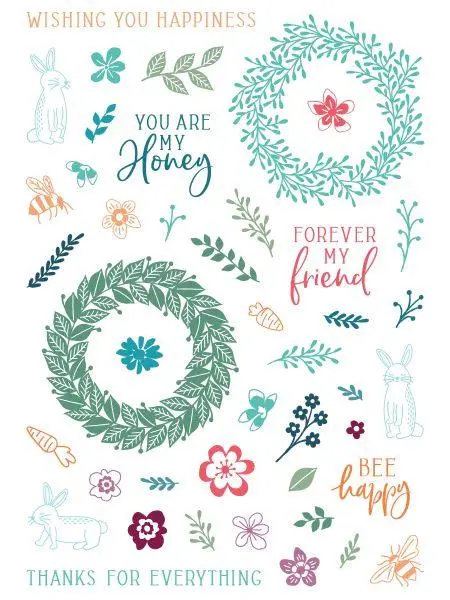 Finest Blooms Pirouette Stamp Set 1