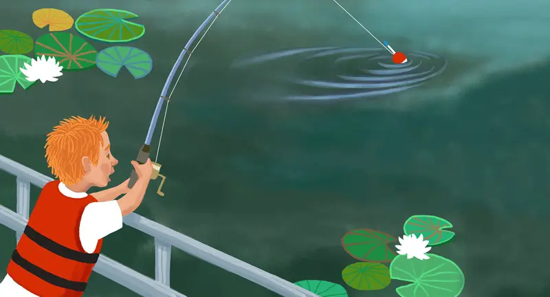 Fishing With Dad Children's Book 2