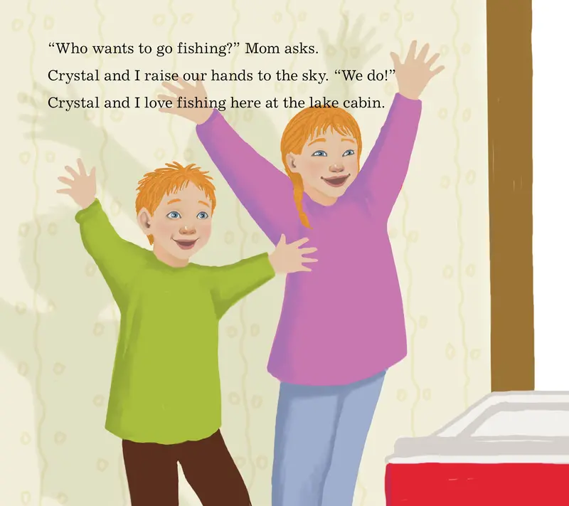 Fishing With Mom Children's Book 2