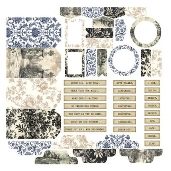 Fleur Azure - Ephemera - Essentials 1