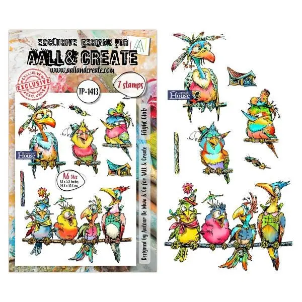 Flight Club - Clear Stamps 1