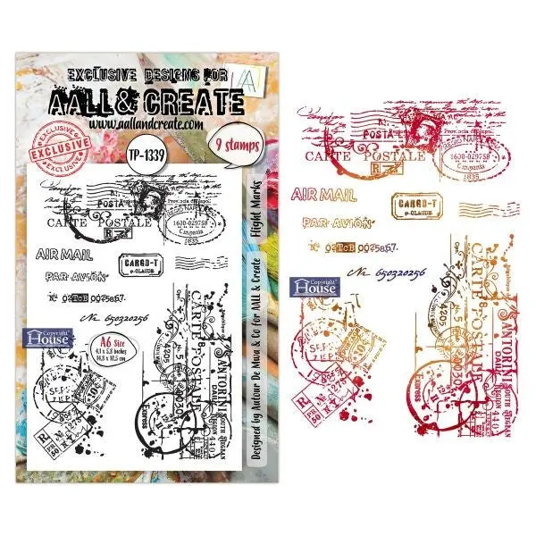 Flight Marks - Clear Stamps 1