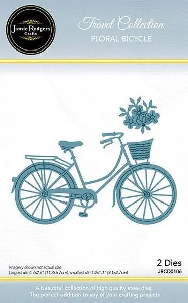 Floral Bicycle Dies 1