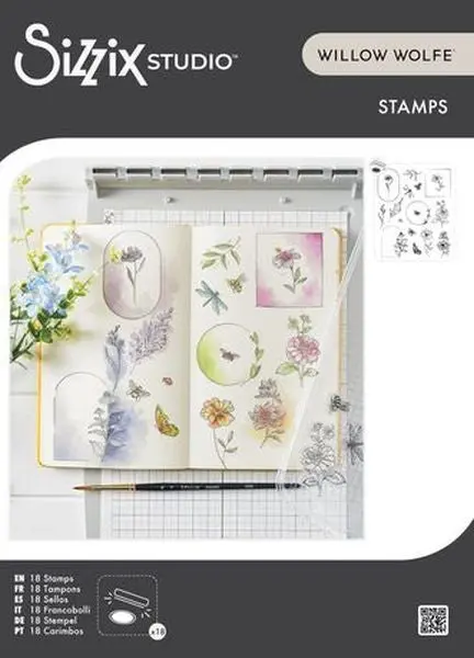 Floral Frames And Mini Flowers - Clear Stamps 1