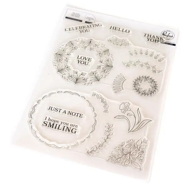 Floral Kaleidoscope - Clear Stamps 1