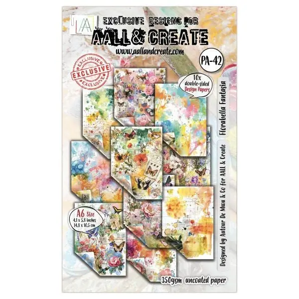 Floralbella Fantasia - A6 Design Paper 1