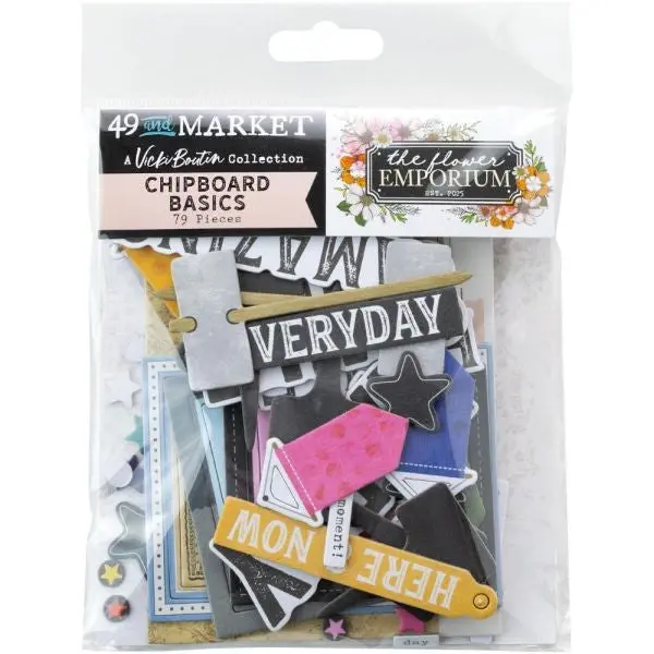 Flower Emporium - Chipboard Basics 1
