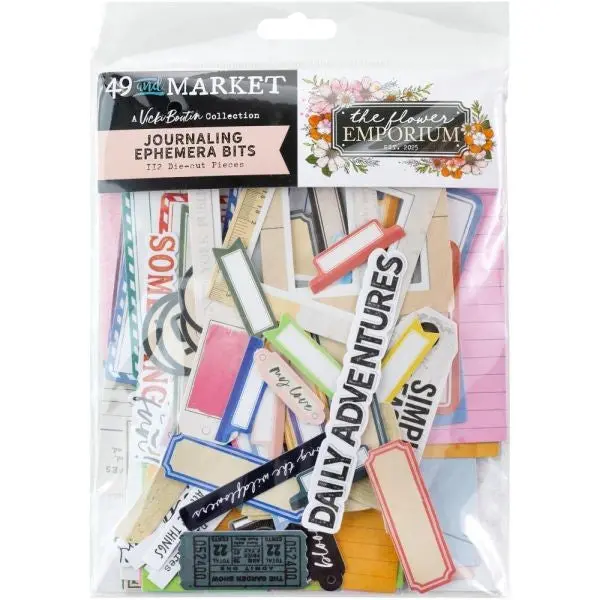 Flower Emporium - Die Cuts - Journaling 1