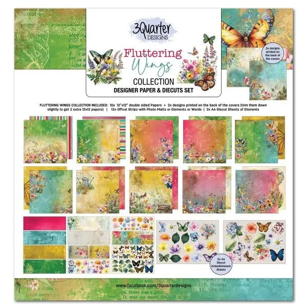 Fluttering Wings - 12X12 Collection Pack 1