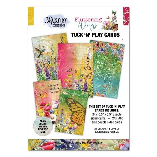 Fluttering Wings - Tuck N' Play Cards 1