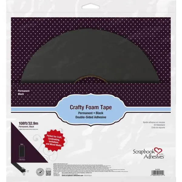 Foam Tape - Black - 108' 1