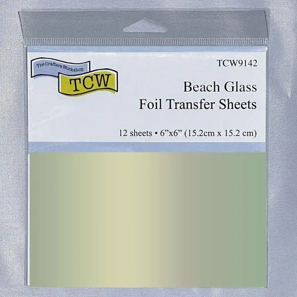 Foil Transfer Sheets - Beach Glass 1