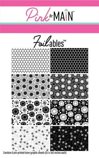 Foilables Sheets - Bees And Sunflowers 1