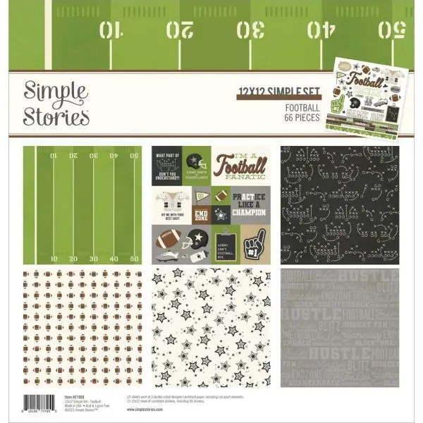 Football - 12X12 Collection Pack 1