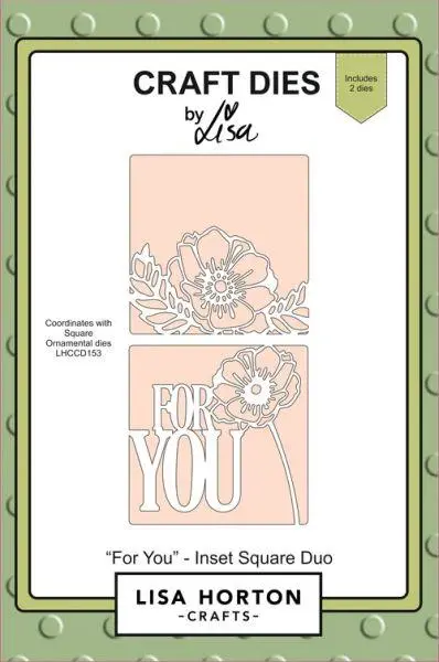 For You Inset Square Duo Die Set 1