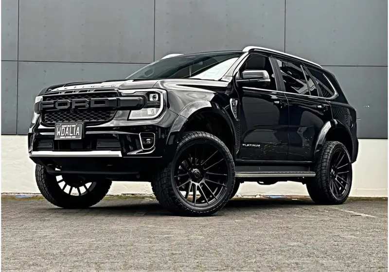 Ford Everest Nextgen Color Coded Smooth Style Fender Flares (Sensor Hole) 1