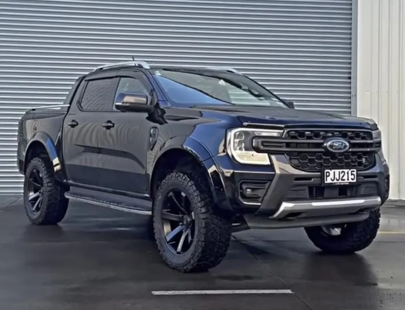 Ford Ranger Nextgen Wildtrack Color Coded Smooth Style Fender Flares 1