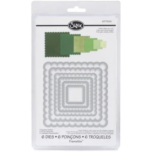 Framelits Dies Squares - Scallops 1
