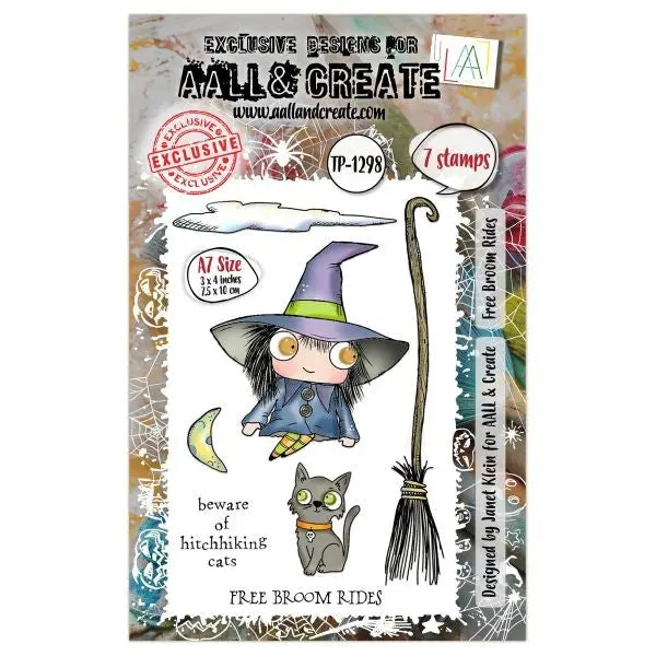 Free Broom Rides - Clear Stamps 1