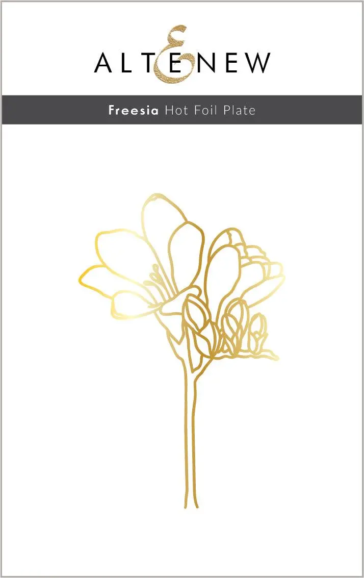 Freesia - Hot Foil Stamp 1