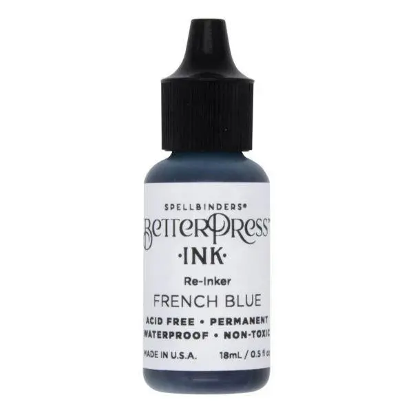 French Blue Betterpress Reinker 1