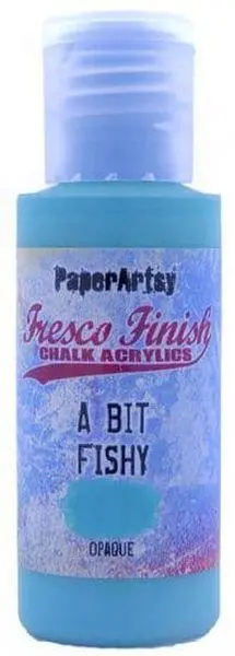 Fresco Finish Acrylic Paint - A Bit Fishy 1