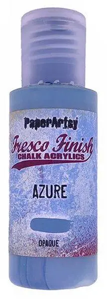 Fresco Finish Acrylic Paint - Azure 1
