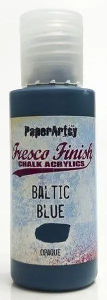 Fresco Finish Acrylic Paint - Baltic Blue 1