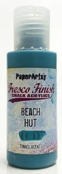 Fresco Finish Acrylic Paint - Beach Hut 1