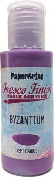 Fresco Finish Acrylic Paint - Byzantium 1