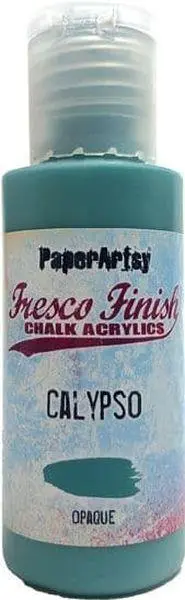 Fresco Finish Acrylic Paint - Calypso 1
