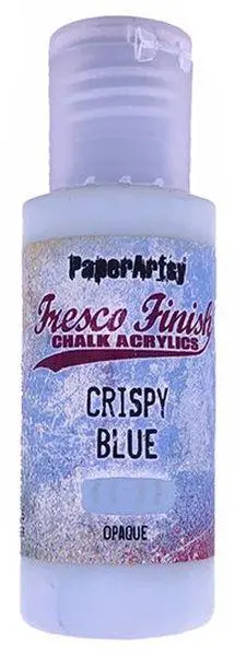 Fresco Finish Acrylic Paint - Crispy Blue 1