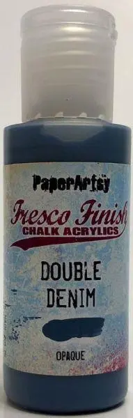 Fresco Finish Acrylic Paint - Double Denim 1