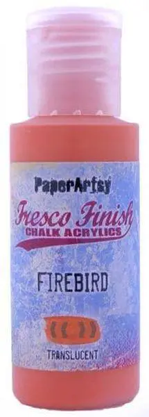 Fresco Finish Acrylic Paint - Fire Bird 1