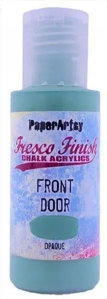 Fresco Finish Acrylic Paint - Front Door 1