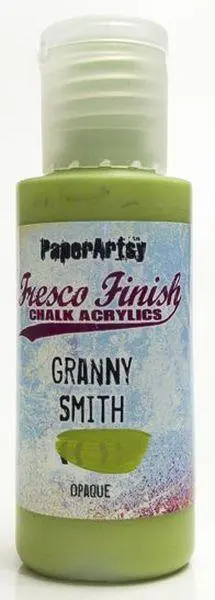 Fresco Finish Acrylic Paint - Granny Smith 1
